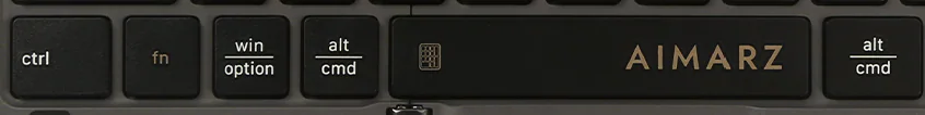AF01 Fn key and touchpad numeric-mode switch key